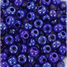Miyuki rocailles Perlen 6/0 - Opaque luster cobalt 6-1945